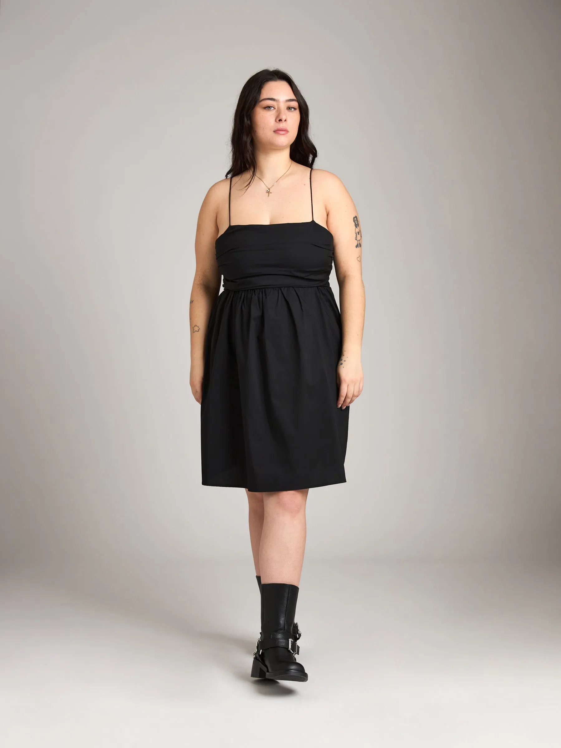 Poplin Goldie Empire Dress sold by Plenty product image thumbnail 4