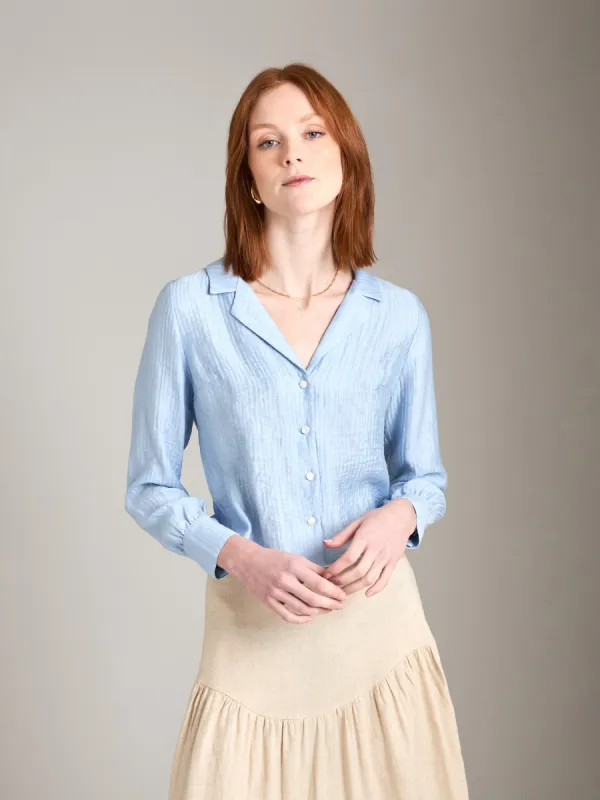 Textured Amira Shirt sold by Plenty