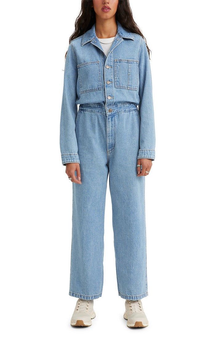 Iconic Denim Jumpsuit sold by Plenty