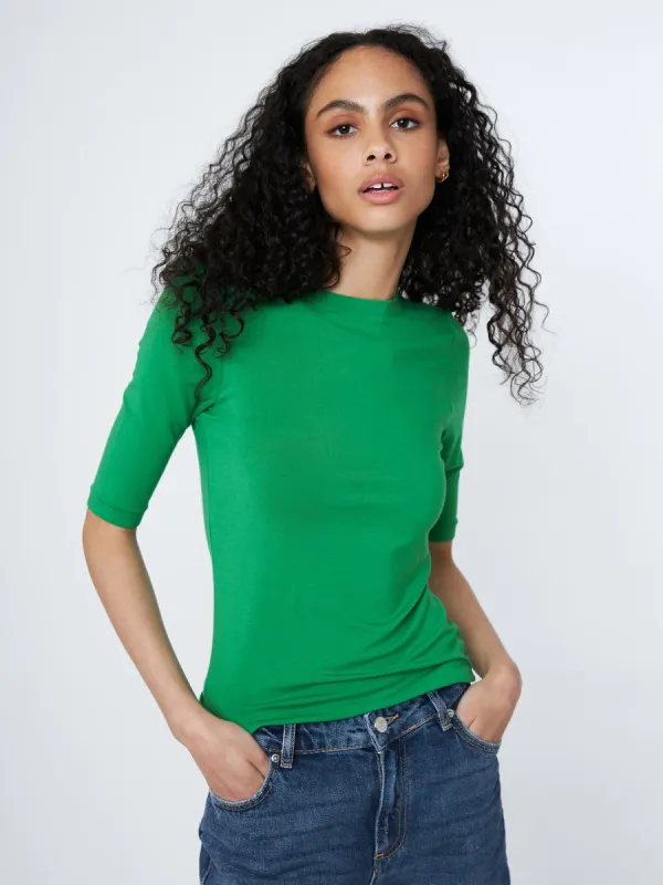 Tessa 3/4 Length Sleeve Top sold by Plenty