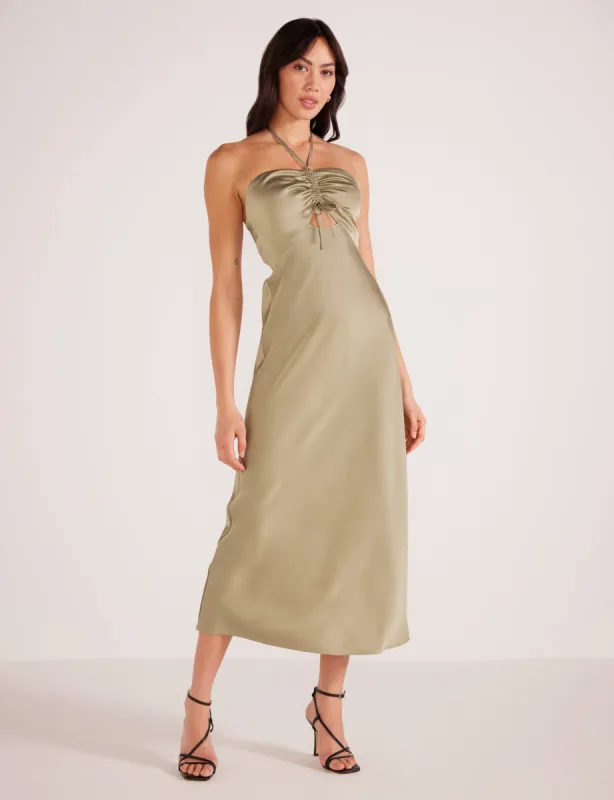 Sonia Halter Neck Midi Dress sold by Plenty