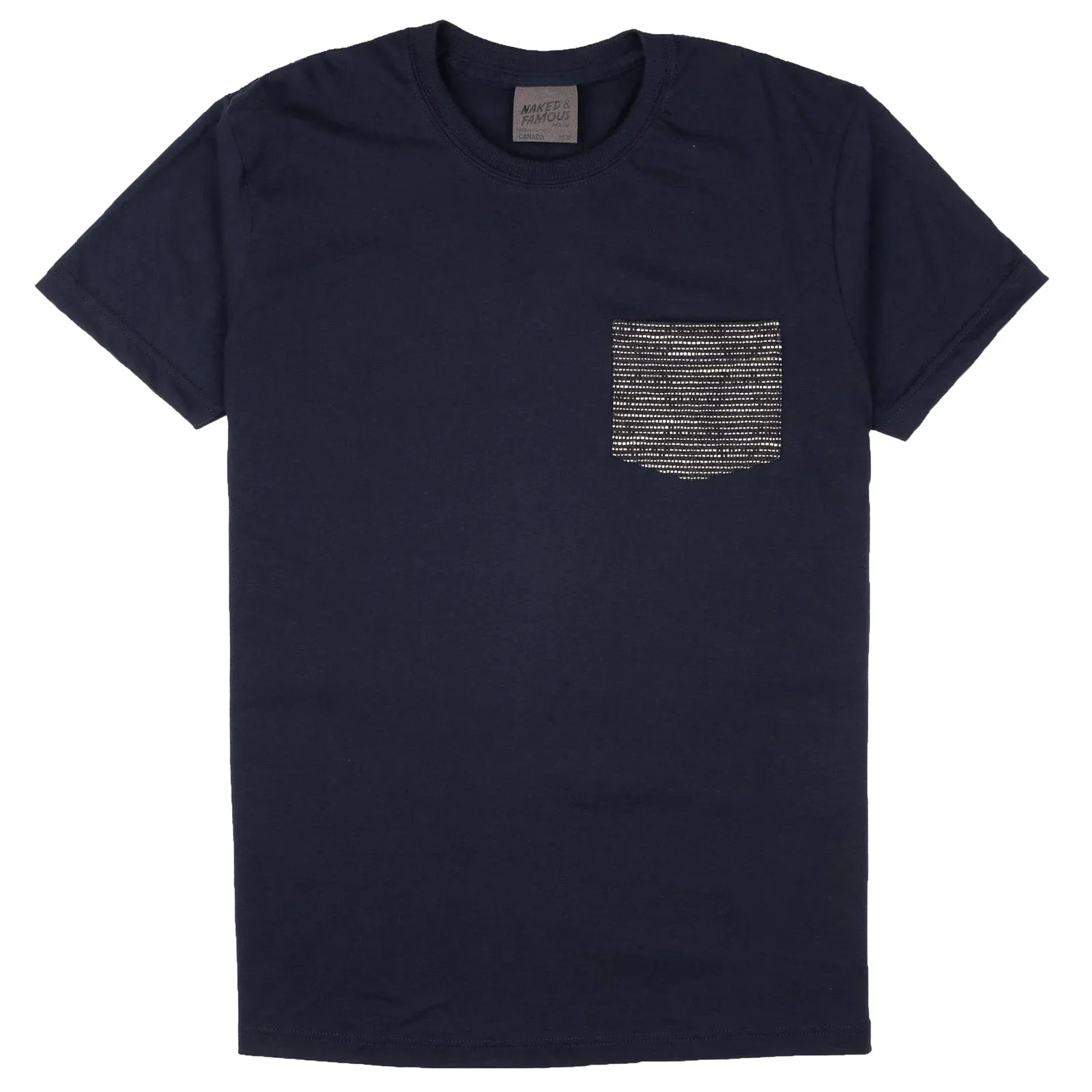 Pocket Tee - Slub Sashiko Denim sold by Plenty product image thumbnail 5