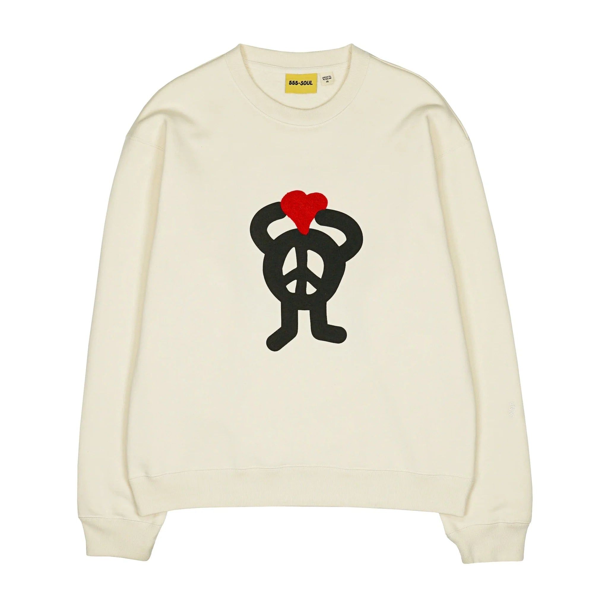 Peace Love Crewneck sold by Plenty