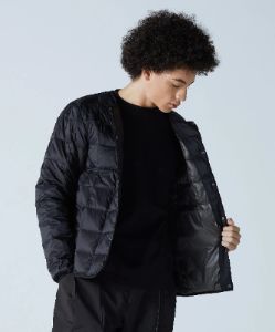 Oversize Crewneck Button Down Jacket sold by Plenty
