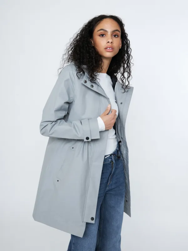 Waterproof Stark Jacket - Cloud Grey sold by Plenty