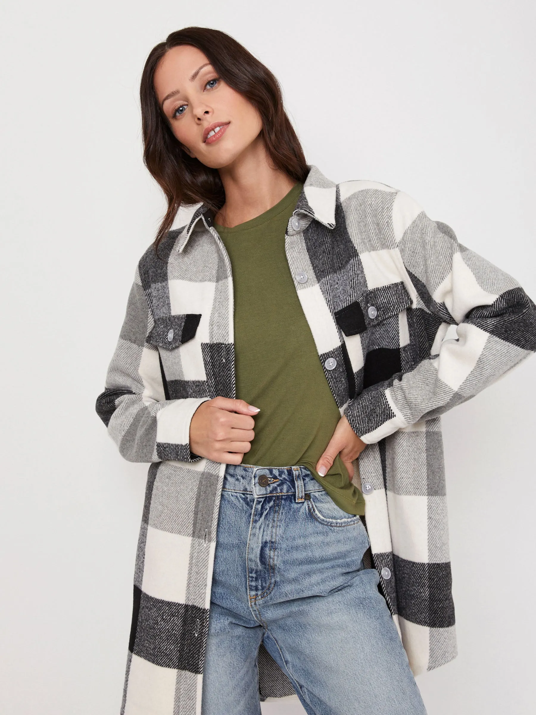 Plaid Rowland Jacket sold by Plenty