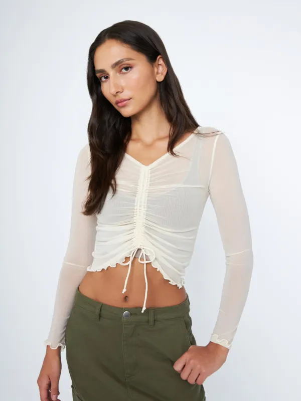 Mesh Ina Top sold by Plenty