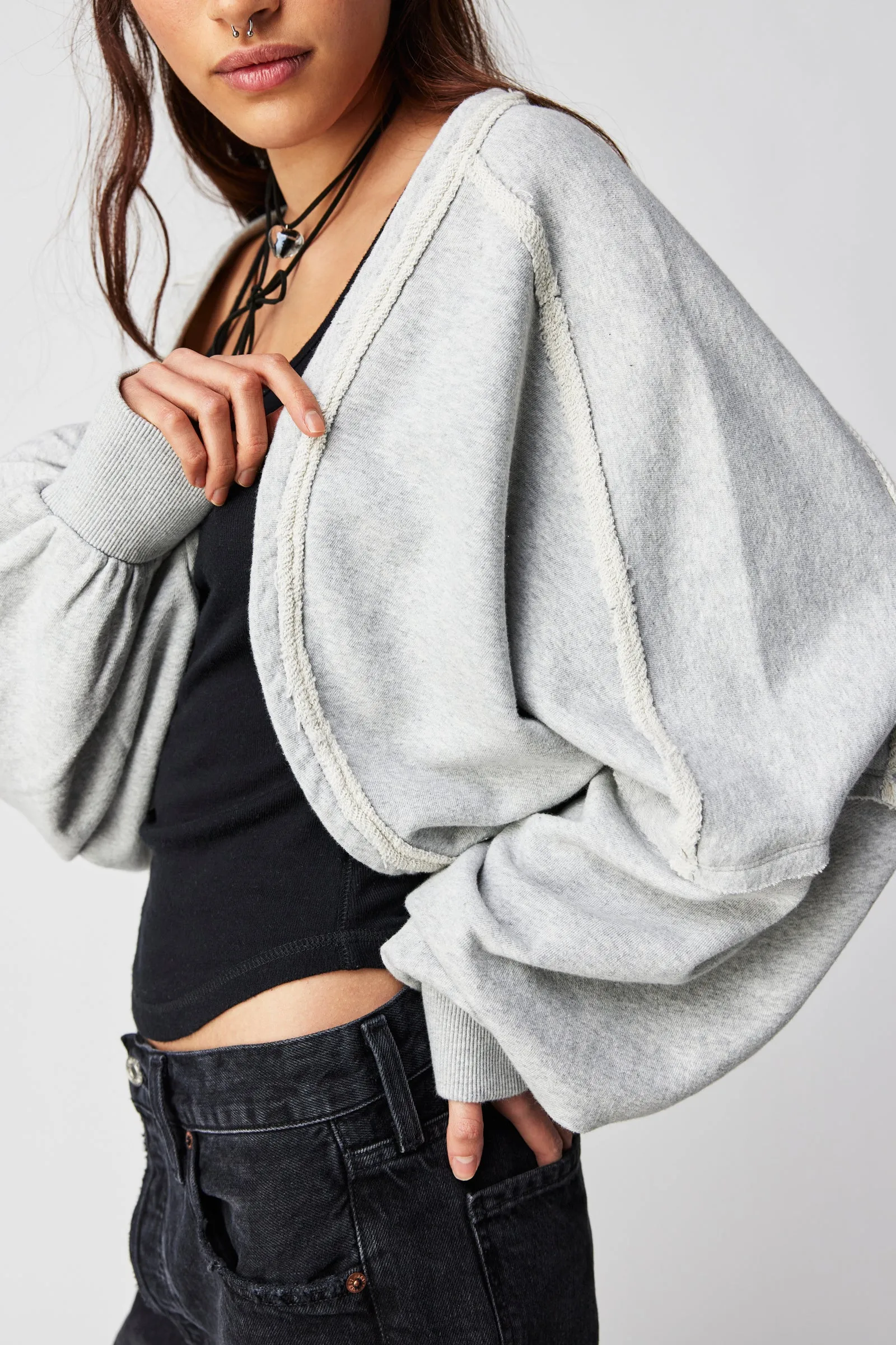 Shrug It Off Sweatshirt sold by Plenty product image thumbnail 3