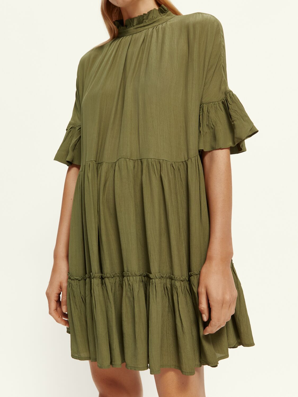 Short Dress With Ruffle Sleeve sold by Plenty product image thumbnail 5