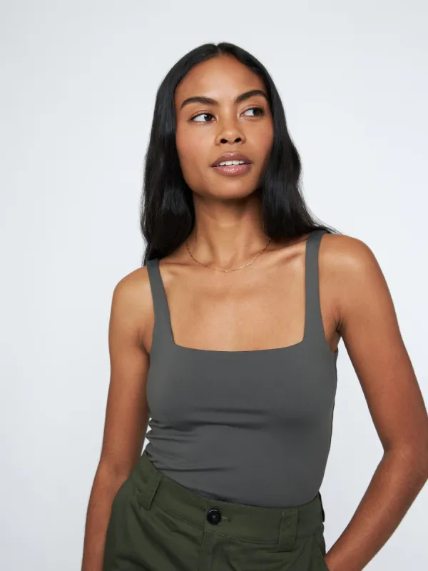 Sculpt Marty Square Neck Tank sold by Plenty