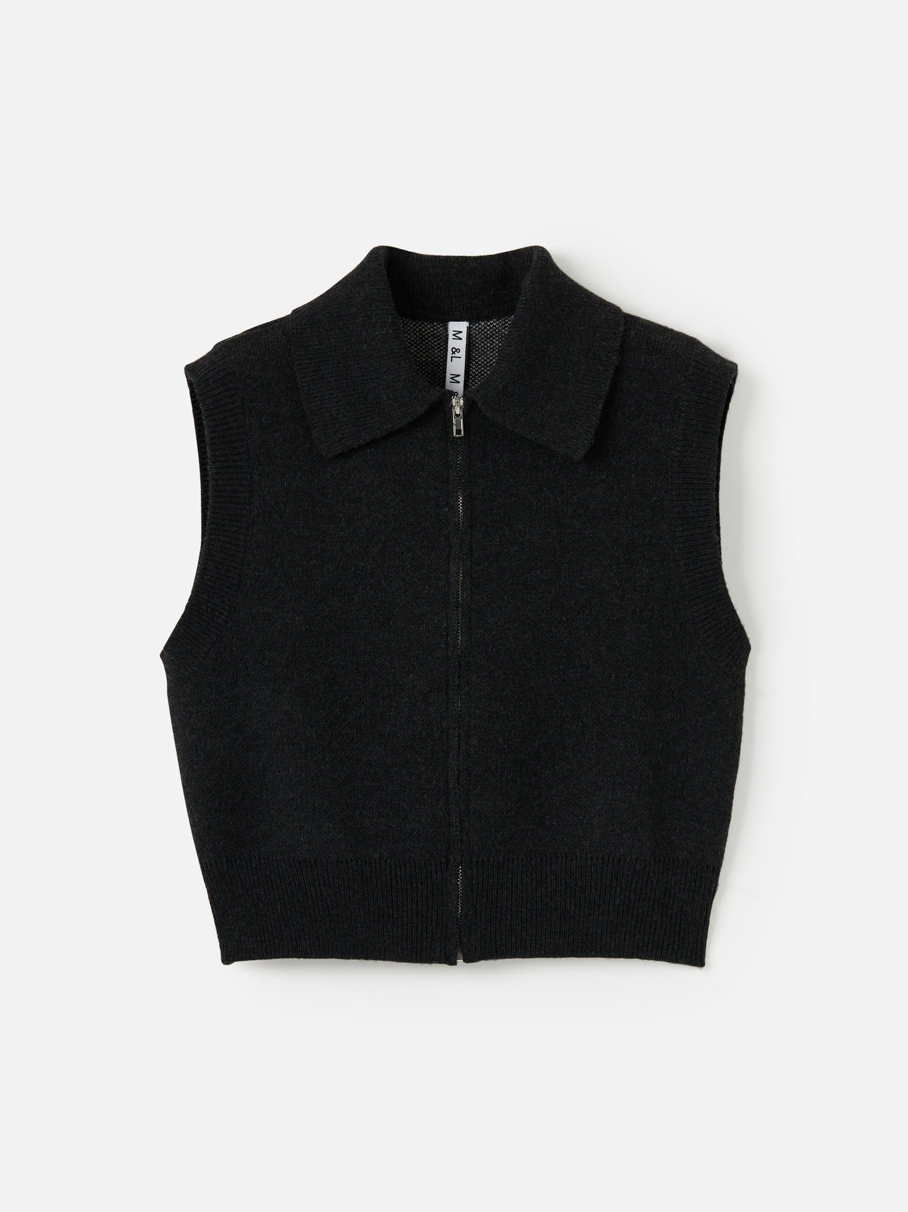 Johni Zip Up Knit Vest sold by Plenty product image thumbnail 3