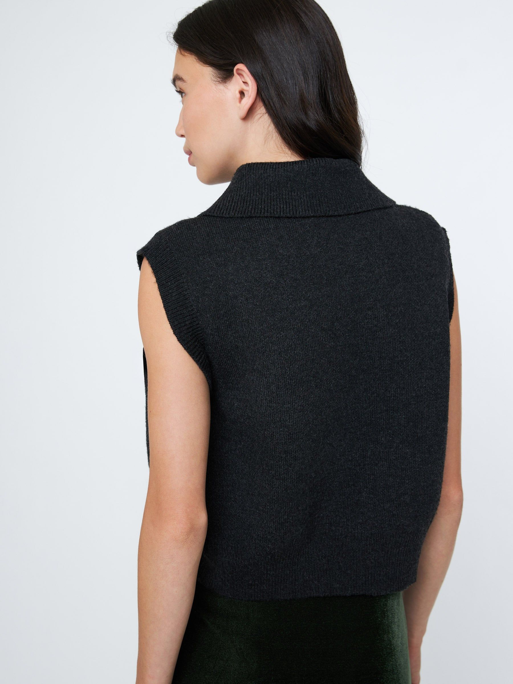 Johni Zip Up Knit Vest sold by Plenty product image thumbnail 2