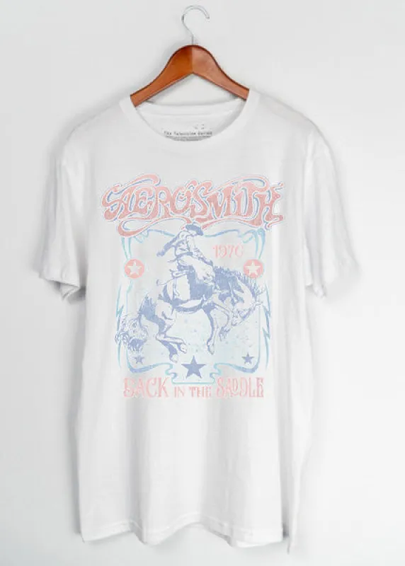 Aerosmith Saddle Rider Tee sold by Plenty