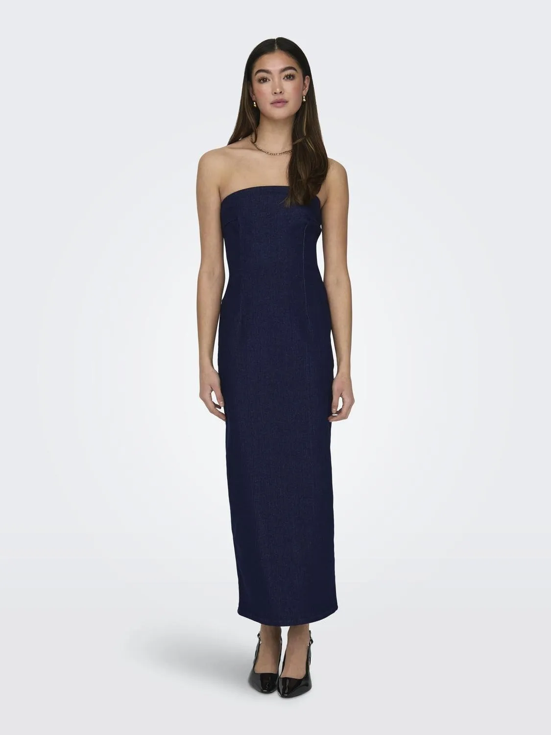 Gisele Tube Rinse Denim Dress sold by Plenty