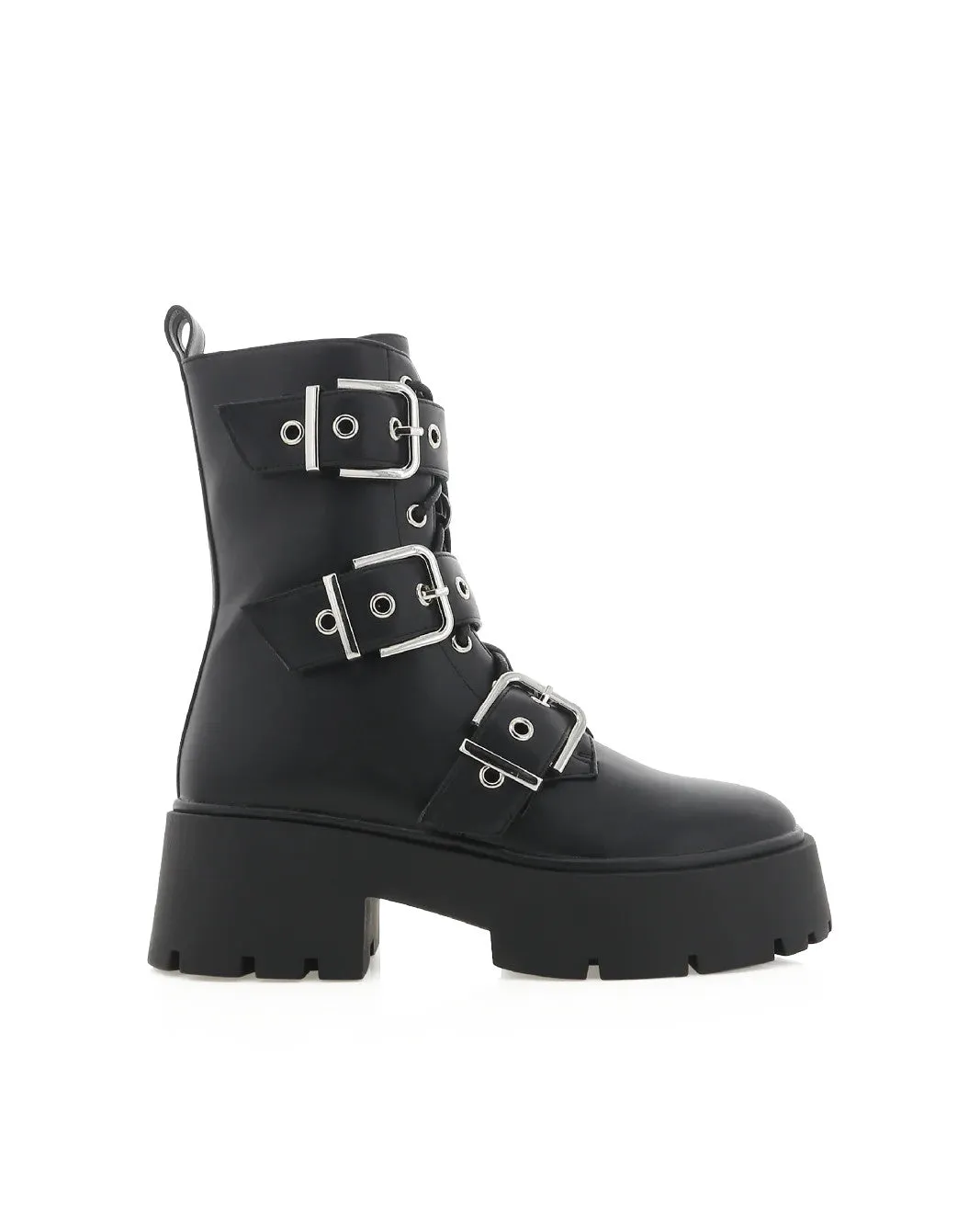Xyola Buckle Boot sold by Plenty