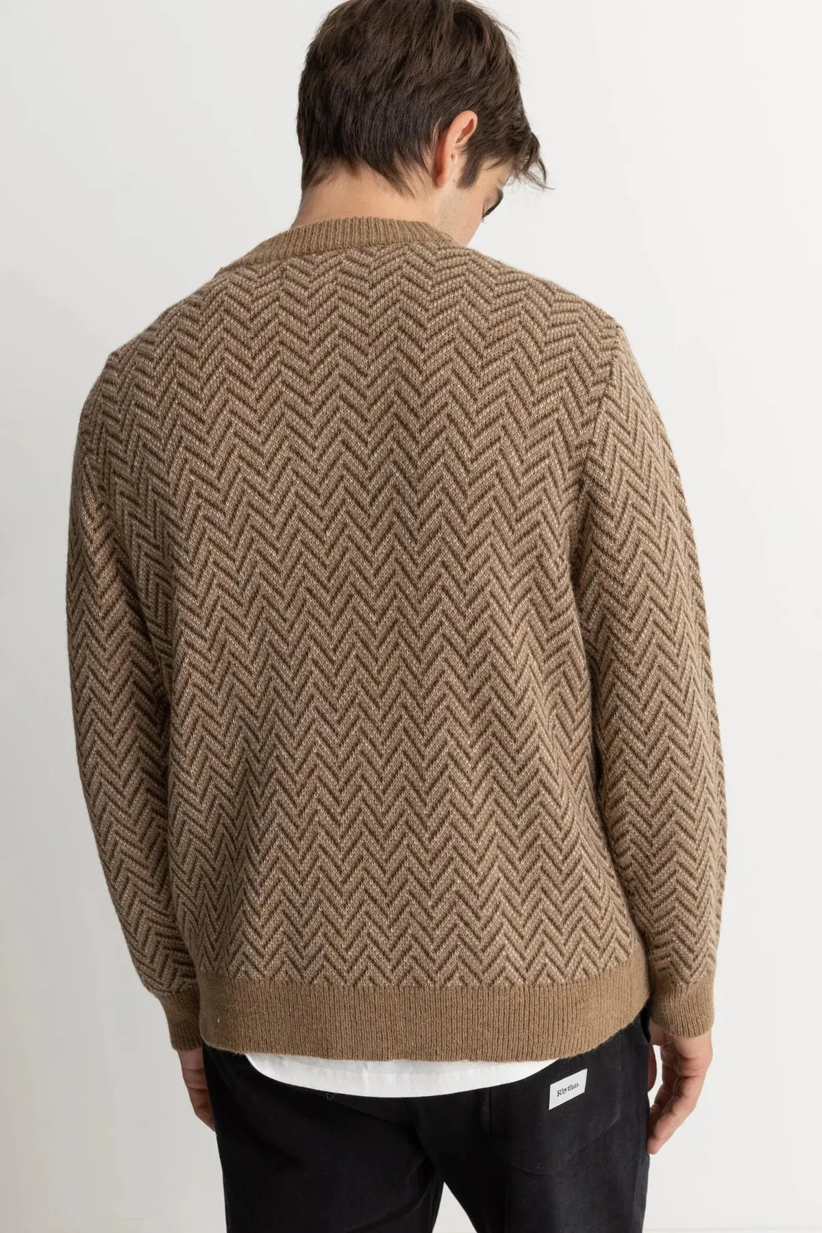 Mohair Herringbone Cardigan sold by Plenty product image thumbnail 2