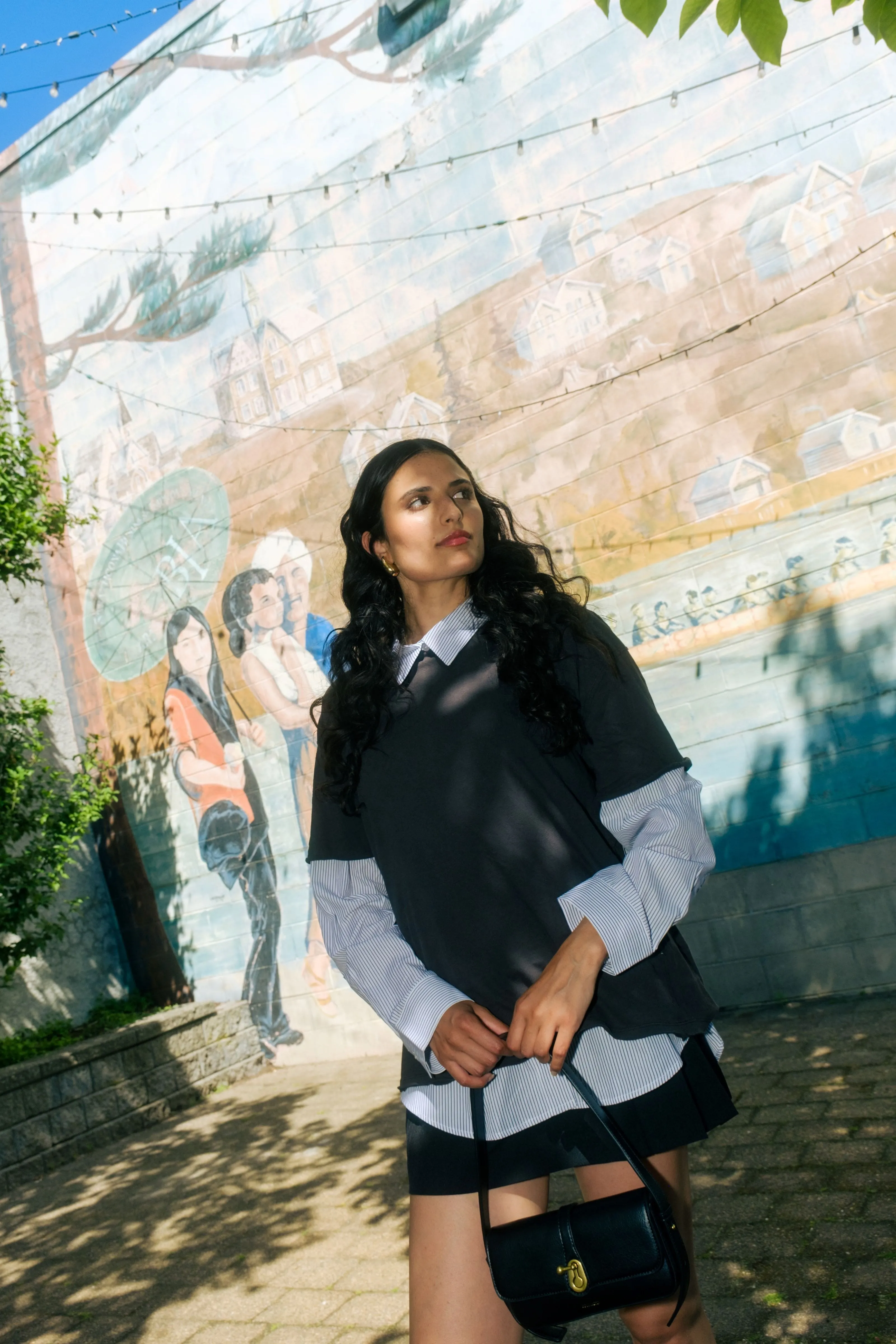 Lauren Pleated Mini Skirt sold by Plenty product image thumbnail 3