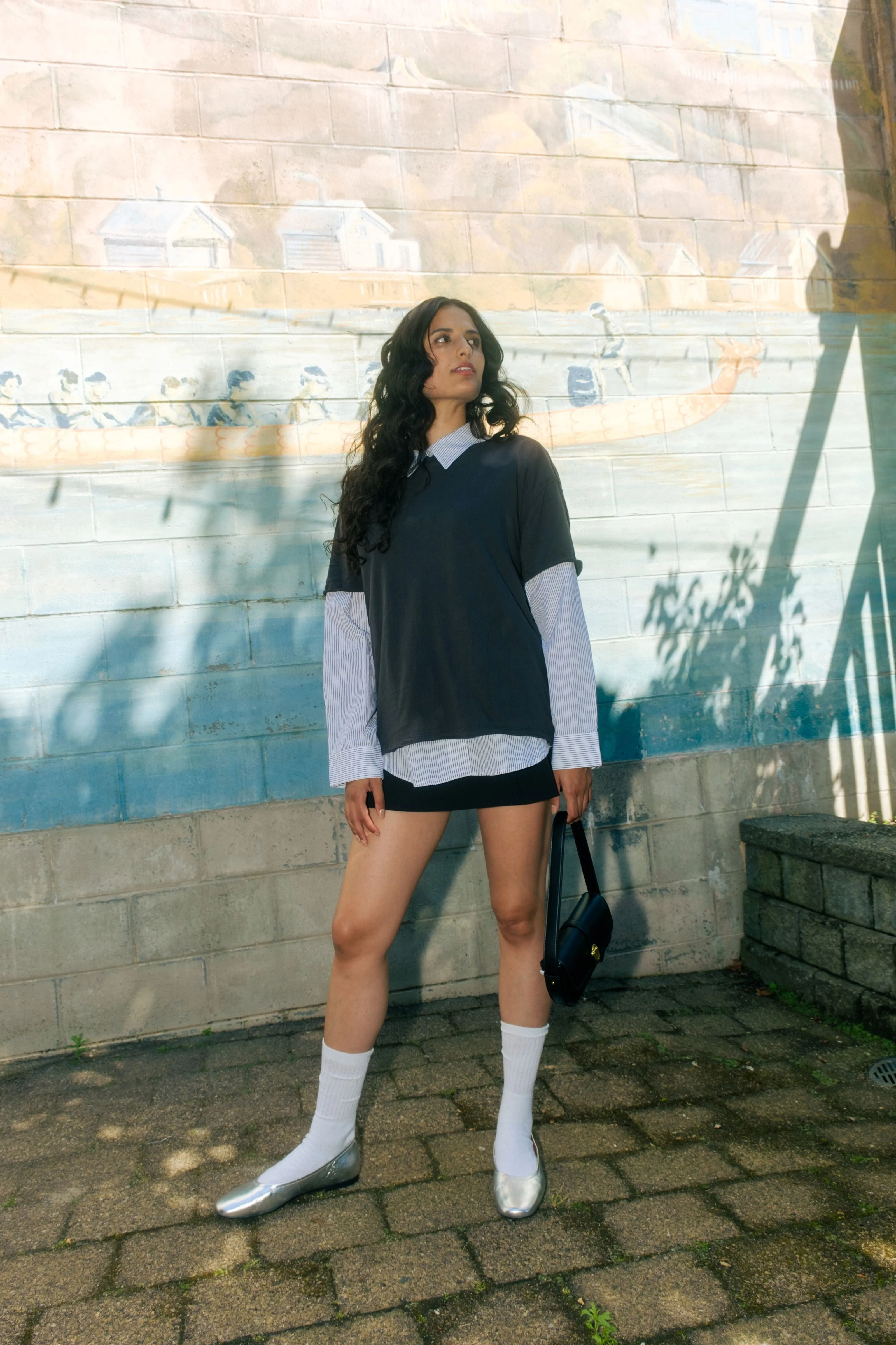 Lauren Pleated Mini Skirt sold by Plenty product image thumbnail 4