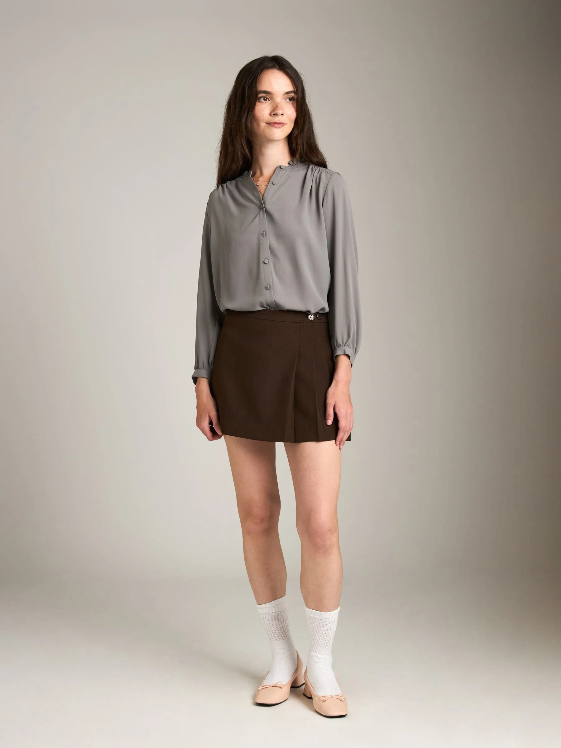 Lauren Pleated Mini Skirt sold by Plenty product image thumbnail 2