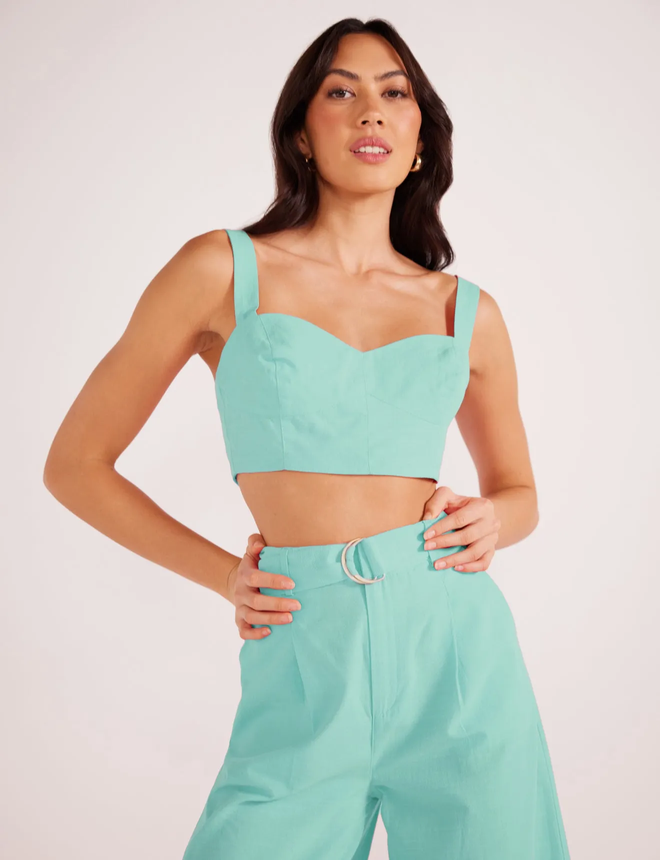 Lois Bustier Crop Top sold by Plenty