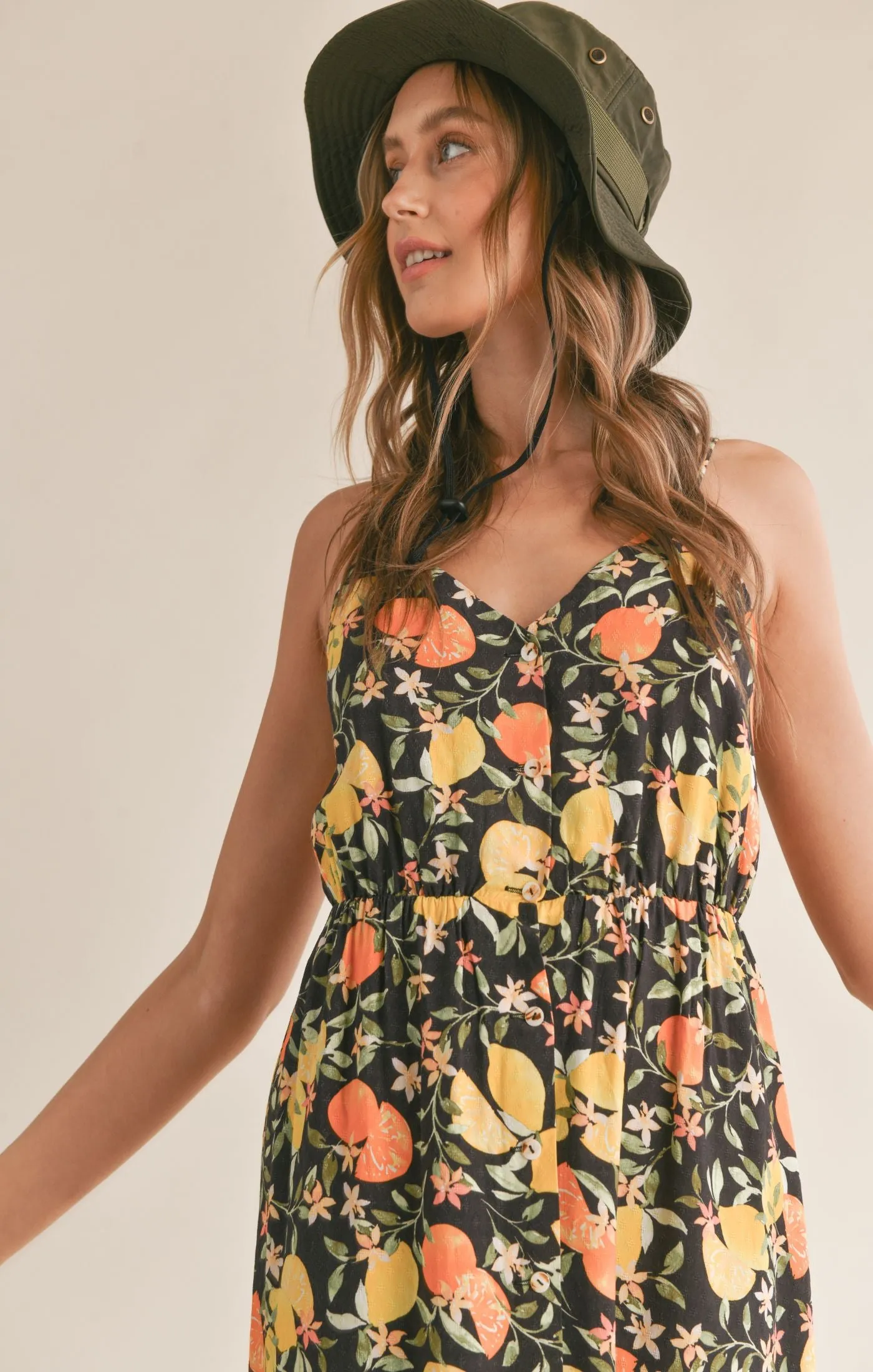 Fruitful Button Down Maxi Dress sold by Plenty product image thumbnail 5