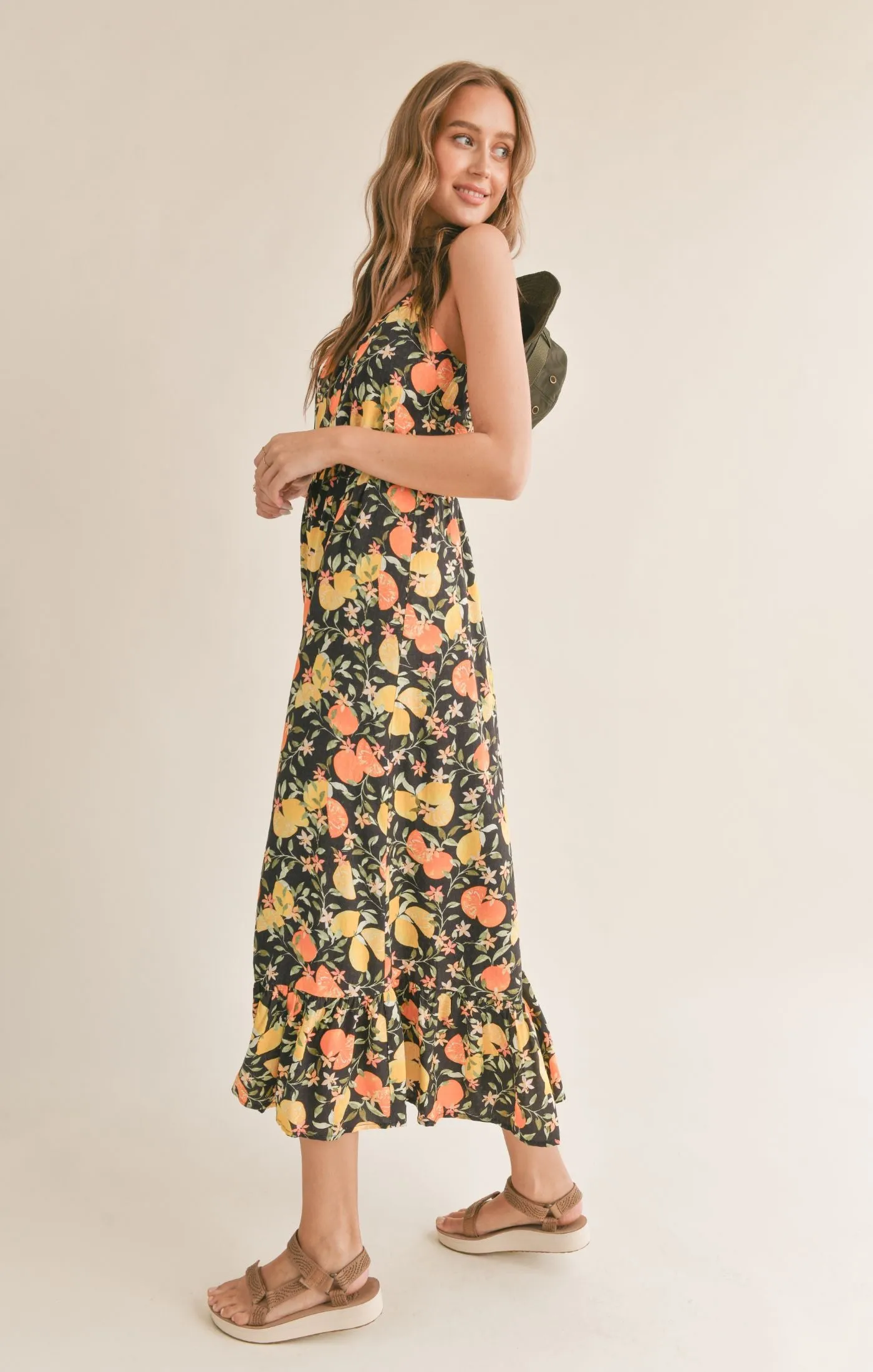 Fruitful Button Down Maxi Dress sold by Plenty product image thumbnail 3