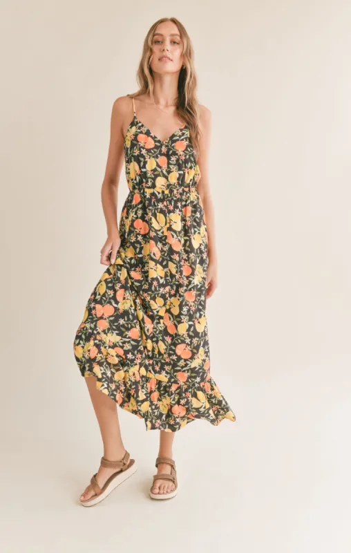 Fruitful Button Down Maxi Dress sold by Plenty