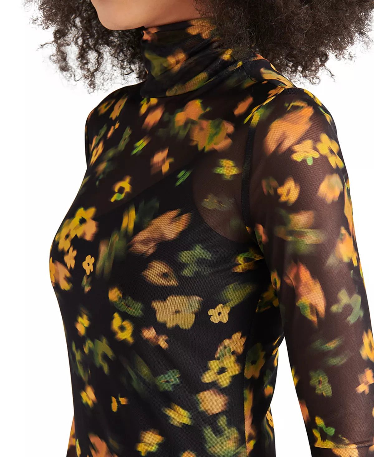 Vivienne Mesh Print Dress sold by Plenty product image thumbnail 4