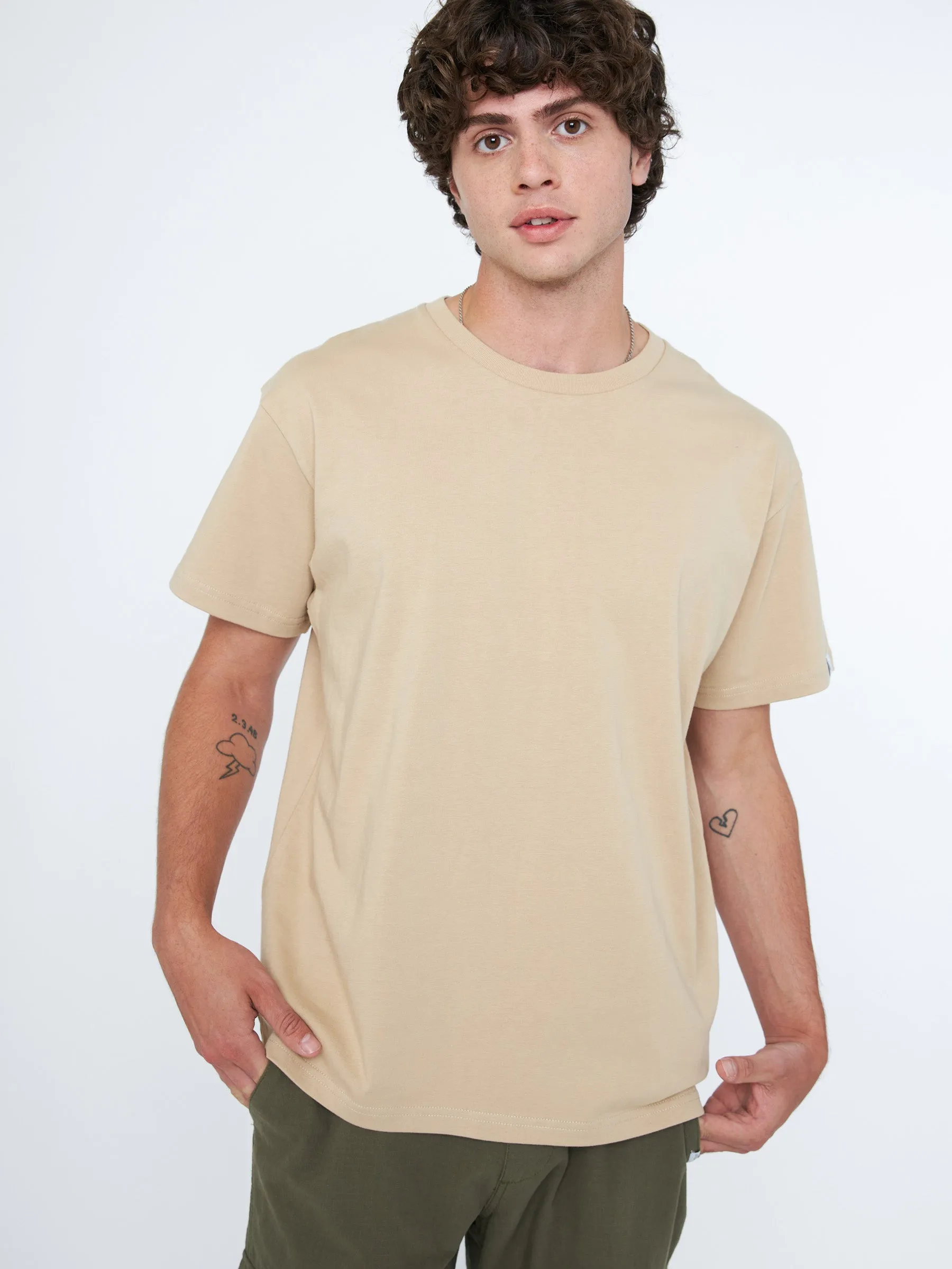 Classic Cotton Crewneck Short Sleeve T-Shirt sold by Plenty product image thumbnail 5