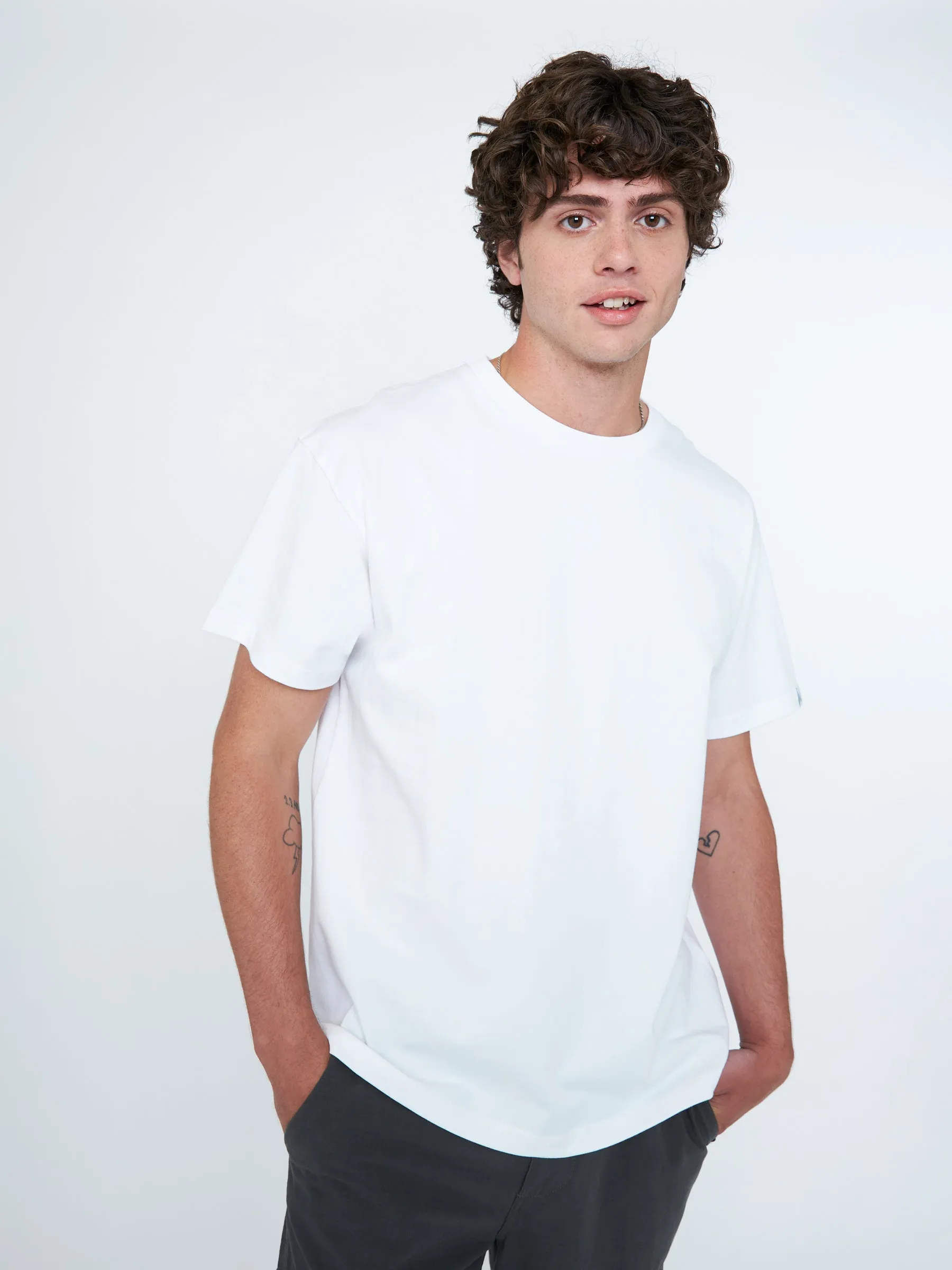 Classic Cotton Crewneck Short Sleeve T-Shirt sold by Plenty product image thumbnail 2