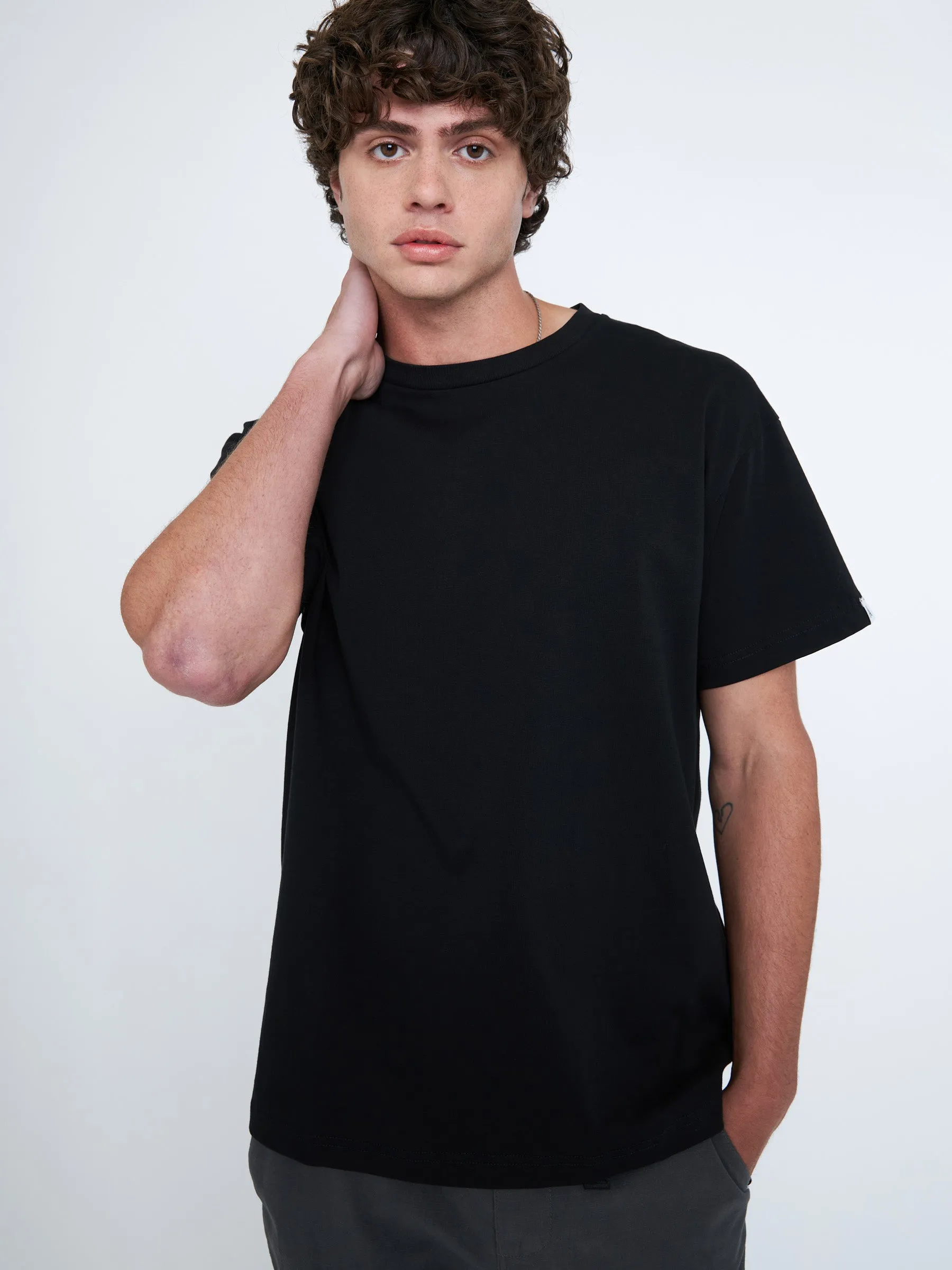 Classic Cotton Crewneck Short Sleeve T-Shirt sold by Plenty