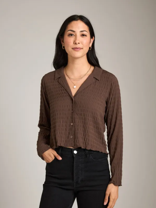 Textured Lulu Shirt made by Plenty