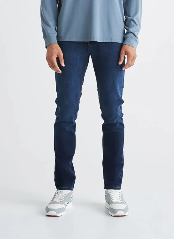 Performance Denim Slim - Dark Stone sold by Plenty