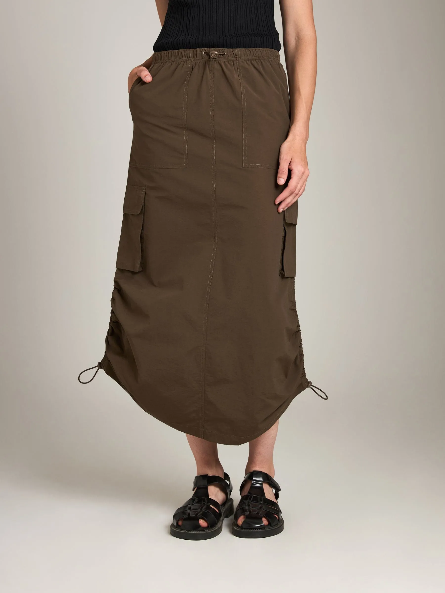 Romie Parachute Skirt sold by Plenty