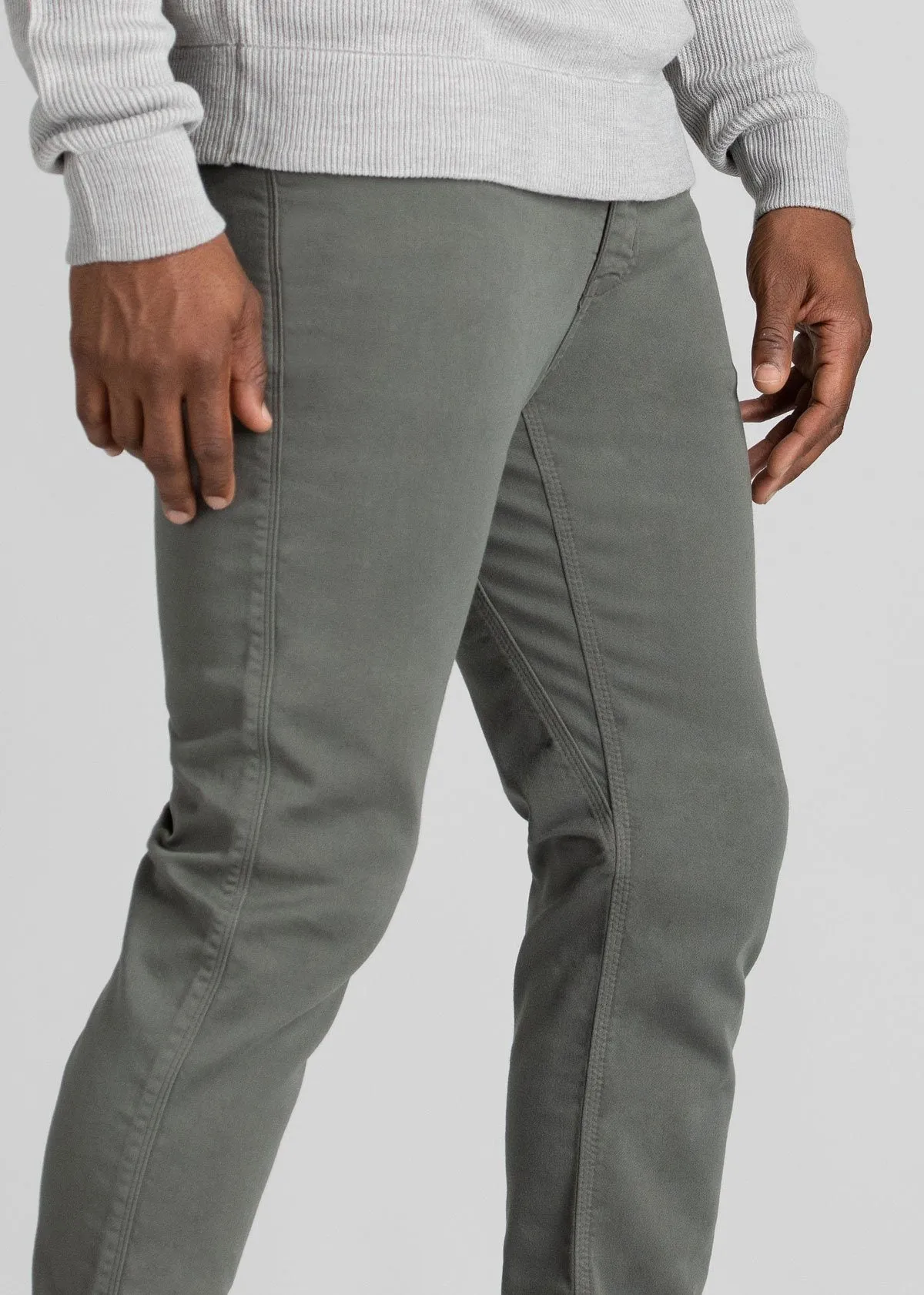 No Sweat Slim Pant - Gull sold by Plenty product image thumbnail 3