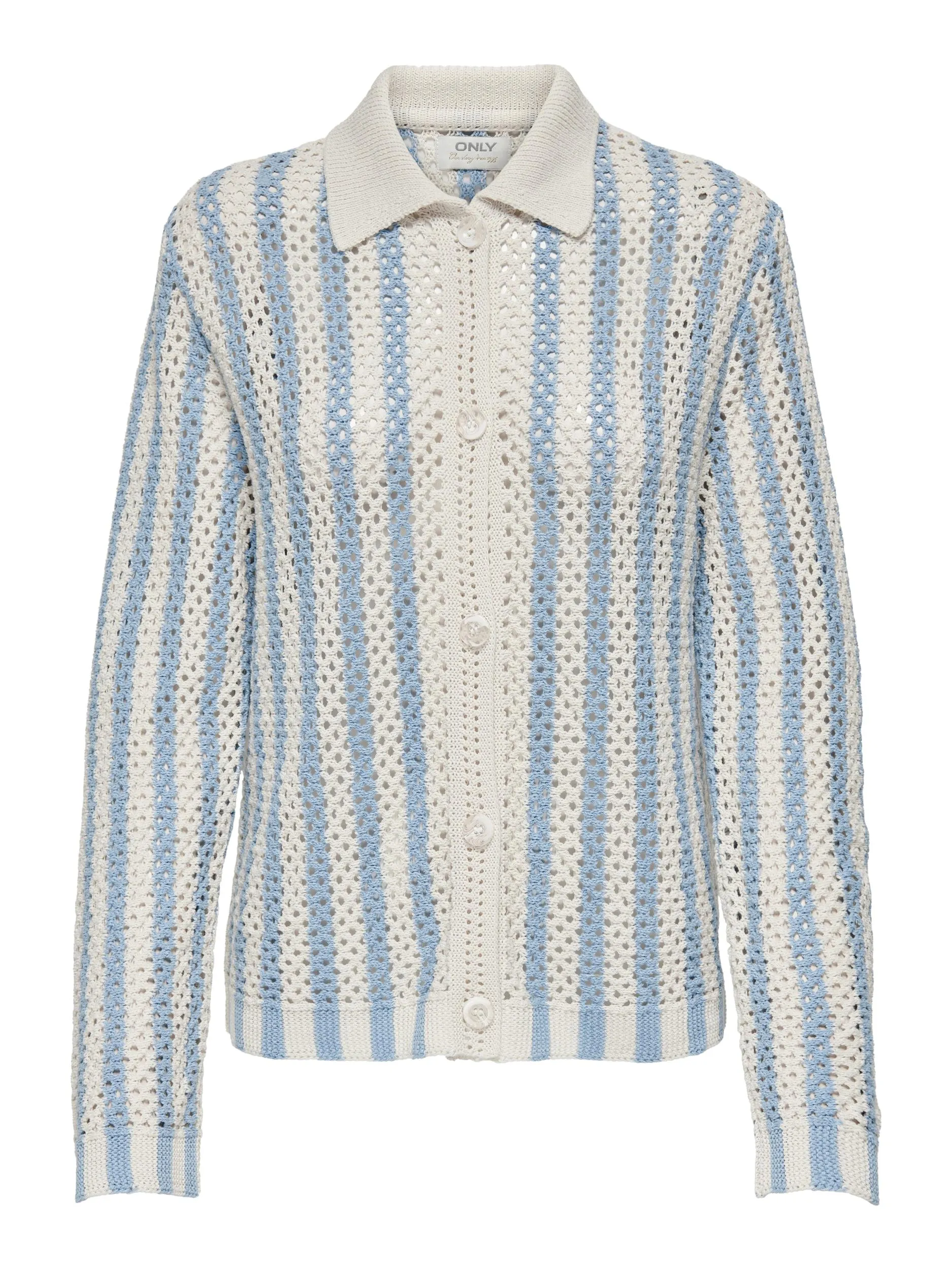 Stad Open Knit Cardi sold by Plenty