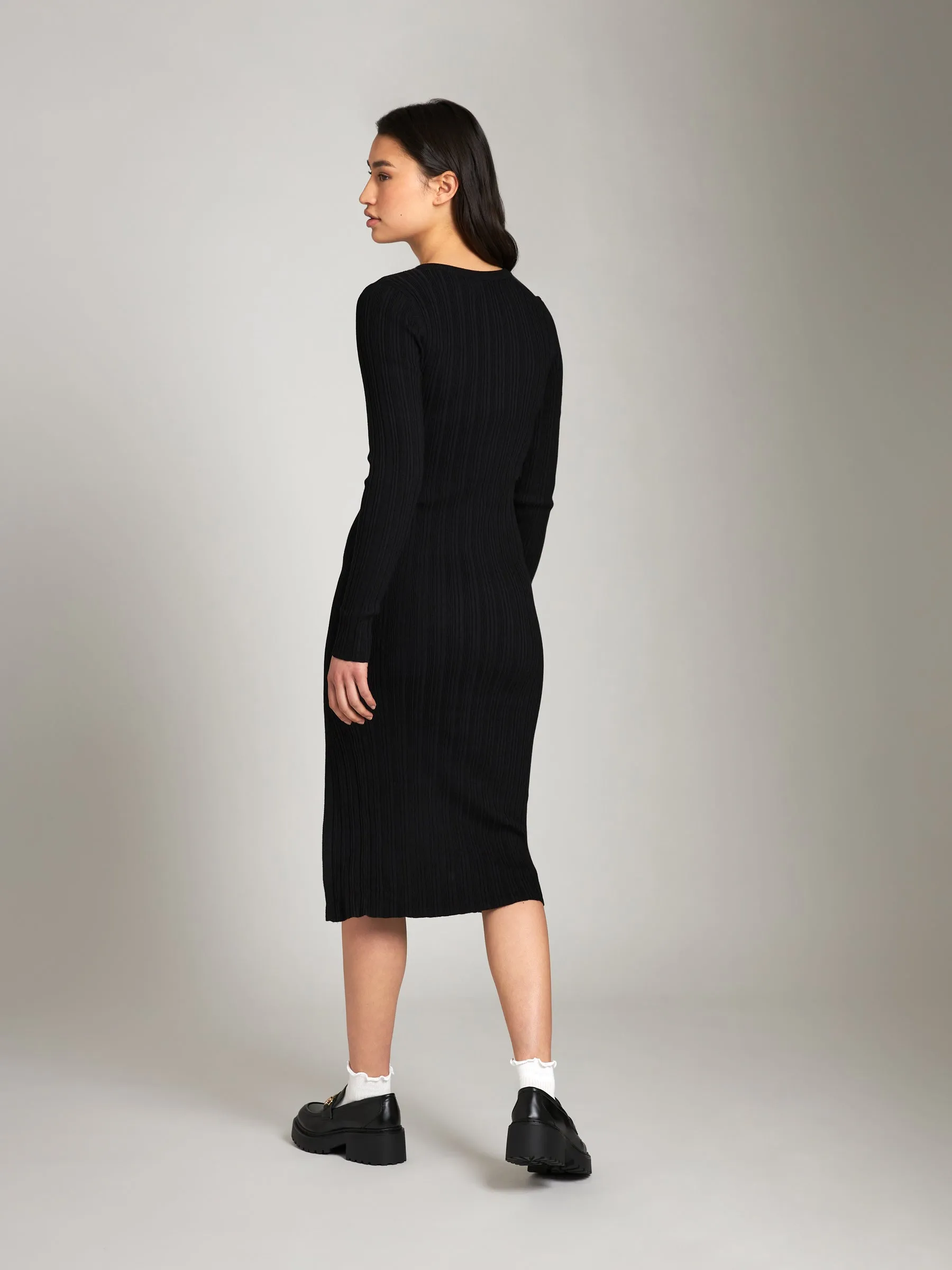 Meddi Ribbed O Neck Dress sold by Plenty product image thumbnail 2