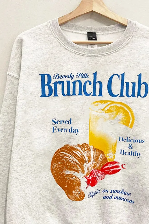 Brunch Club Sweatshirt sold by Plenty product image thumbnail 2