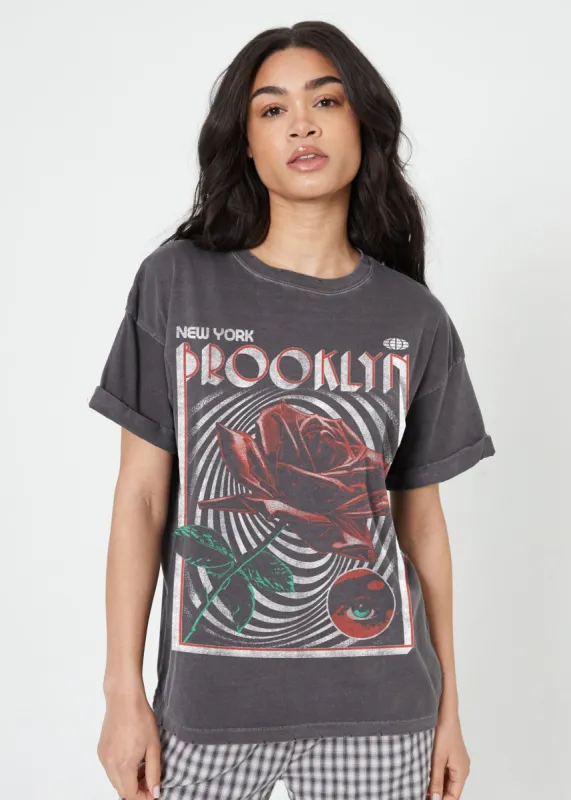 Brooklyn Rose BF Tee sold by Plenty
