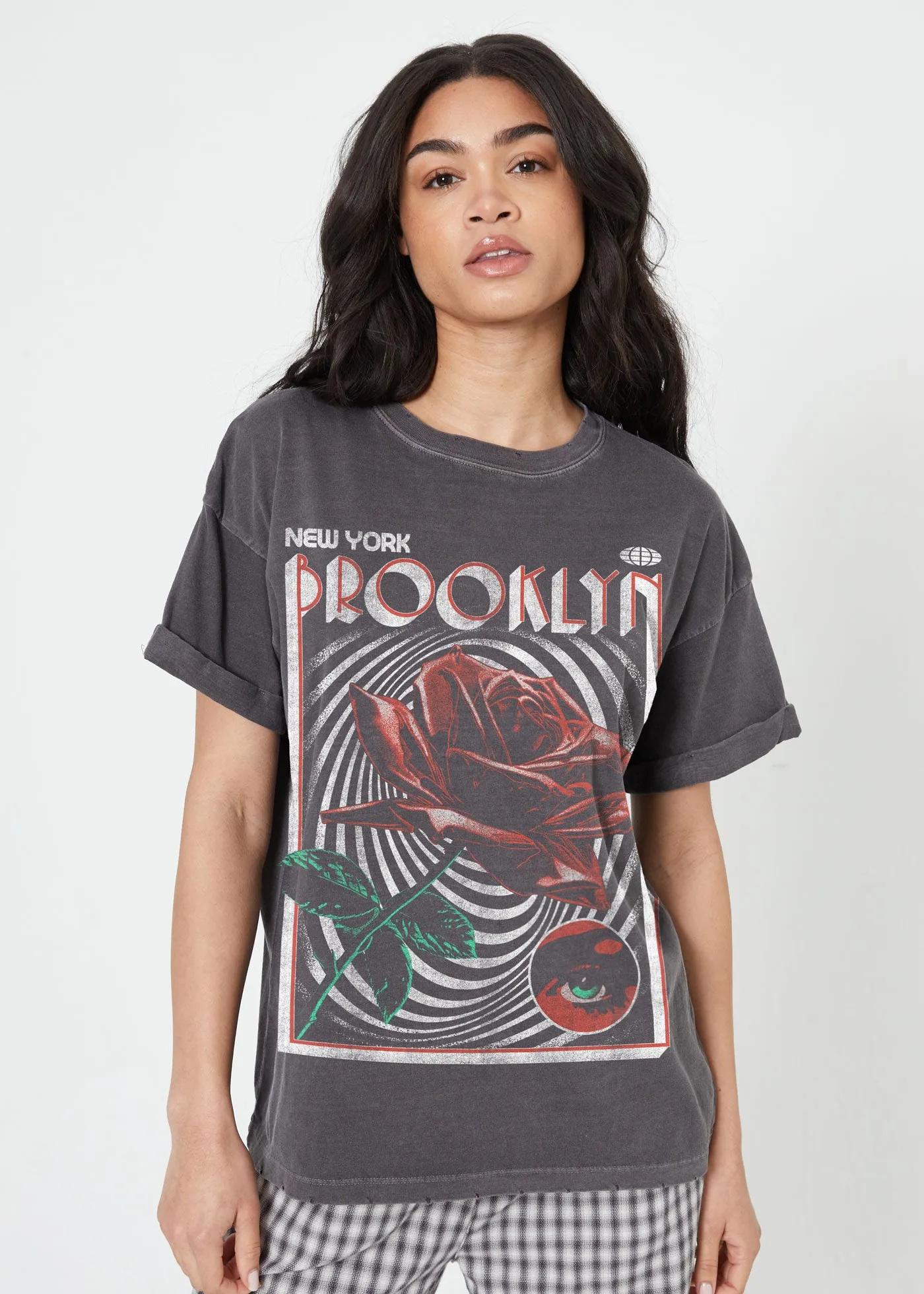 Brooklyn Rose BF Tee sold by Plenty