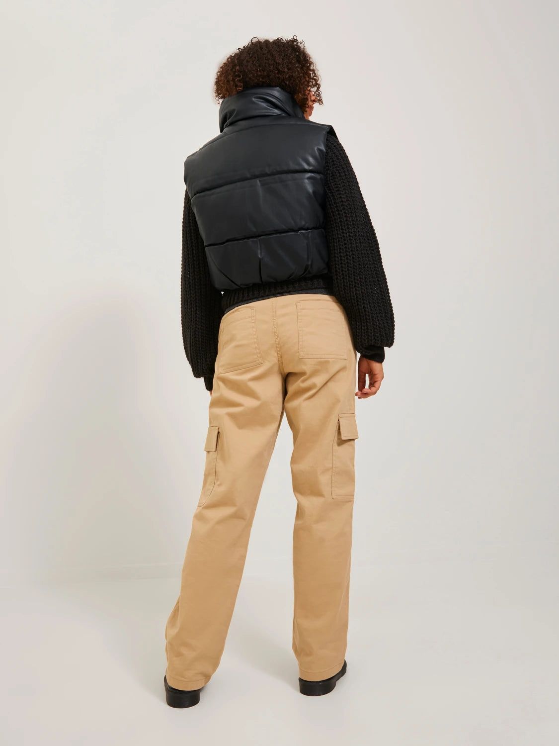 Breezy Faux Leather Short Vest sold by Plenty product image thumbnail 2