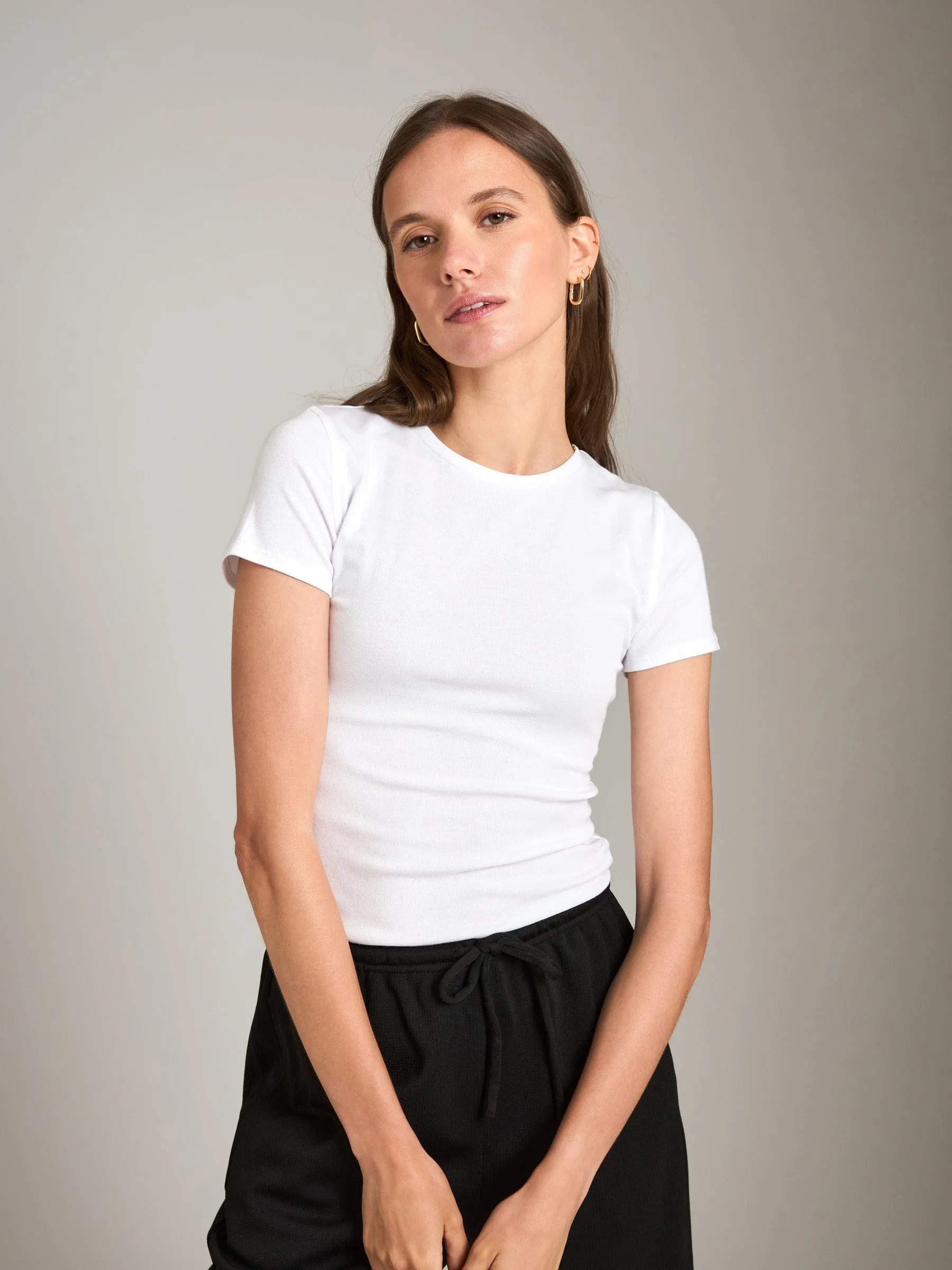 Cotton Stretch Toni Crewneck T Shirt sold by Plenty product image thumbnail 2