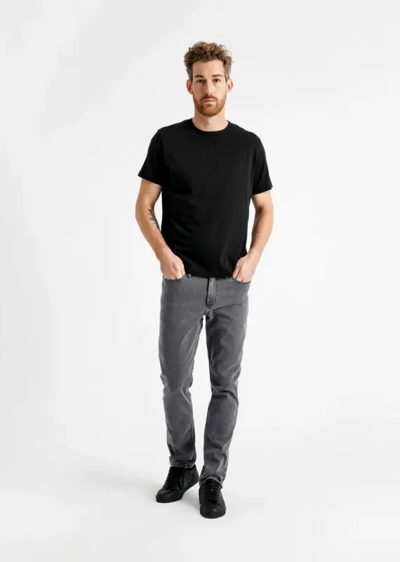 Performance Denim Slim - Aged Grey made by Plenty
