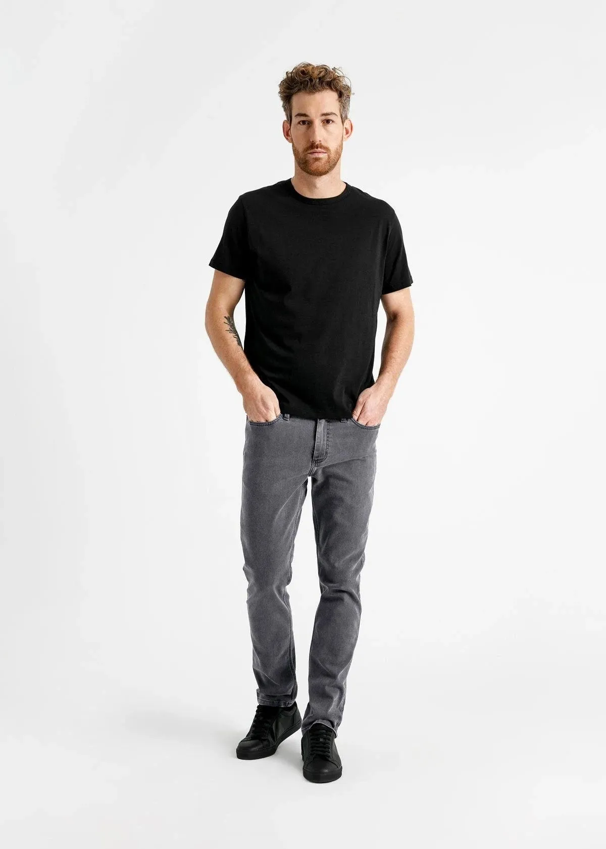 Performance Denim Slim - Aged Grey sold by Plenty