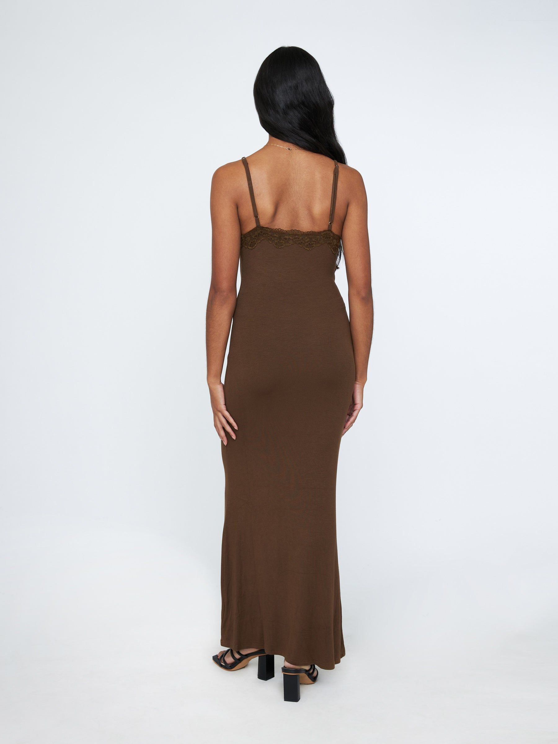 Lace Trim Maxi Dress sold by Plenty product image thumbnail 4