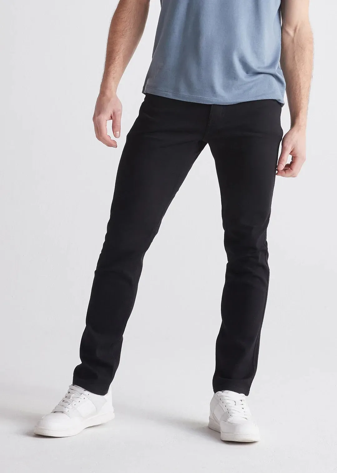 Performance Denim Slim - Black sold by Plenty