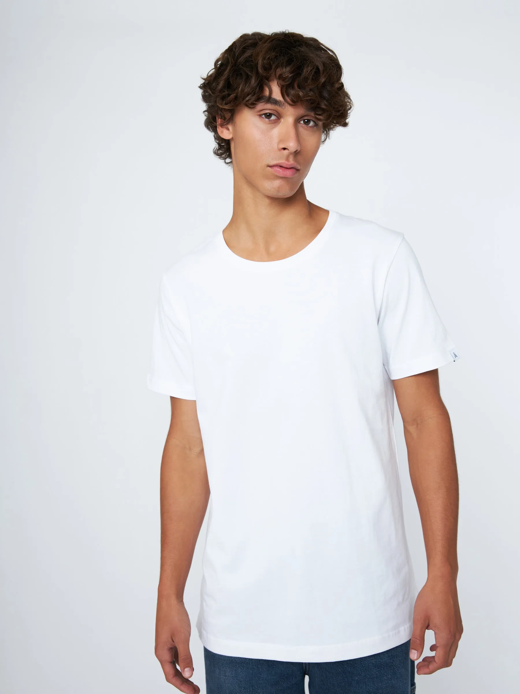 Classic Cotton Jersey Slim Crew Tee sold by Plenty product image thumbnail 3