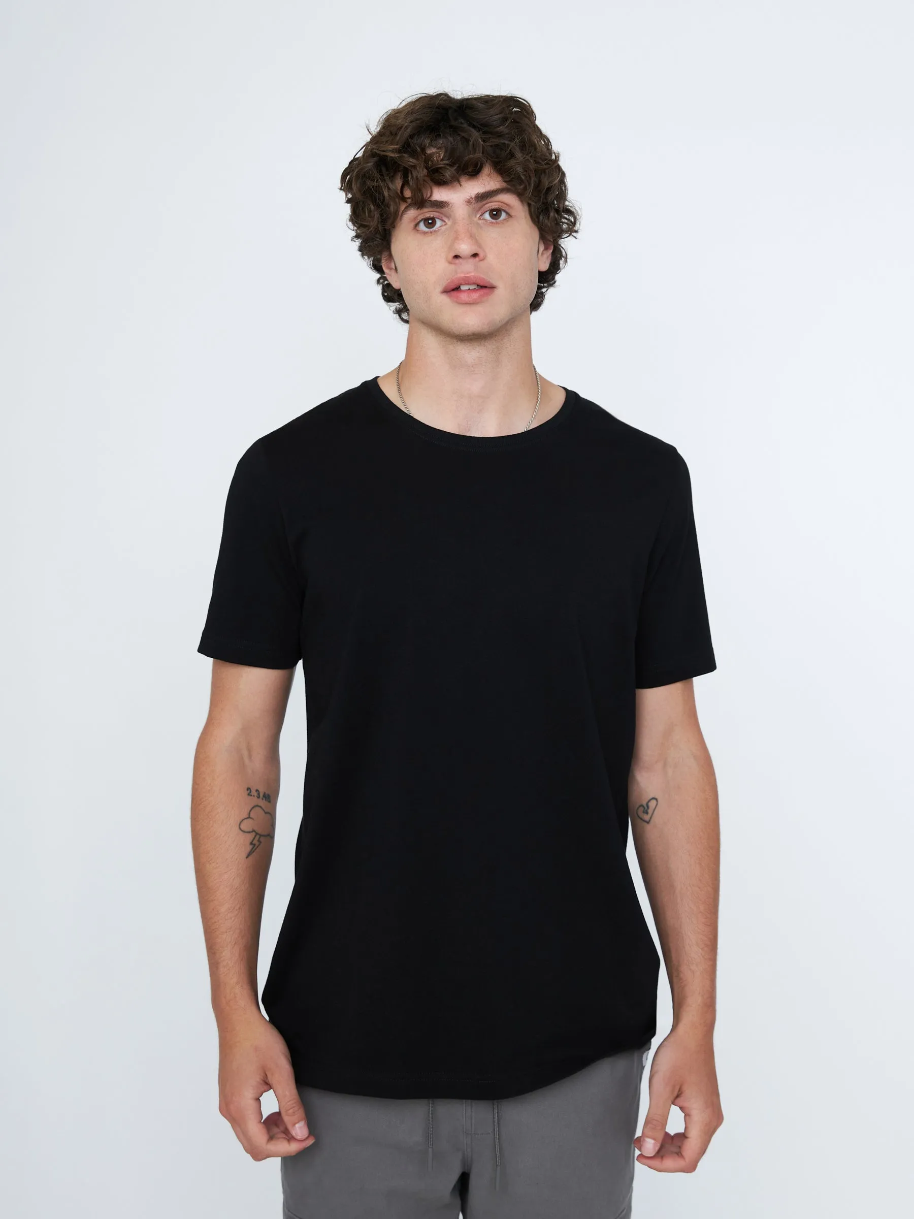 Classic Cotton Jersey Slim Crew Tee sold by Plenty product image thumbnail 5