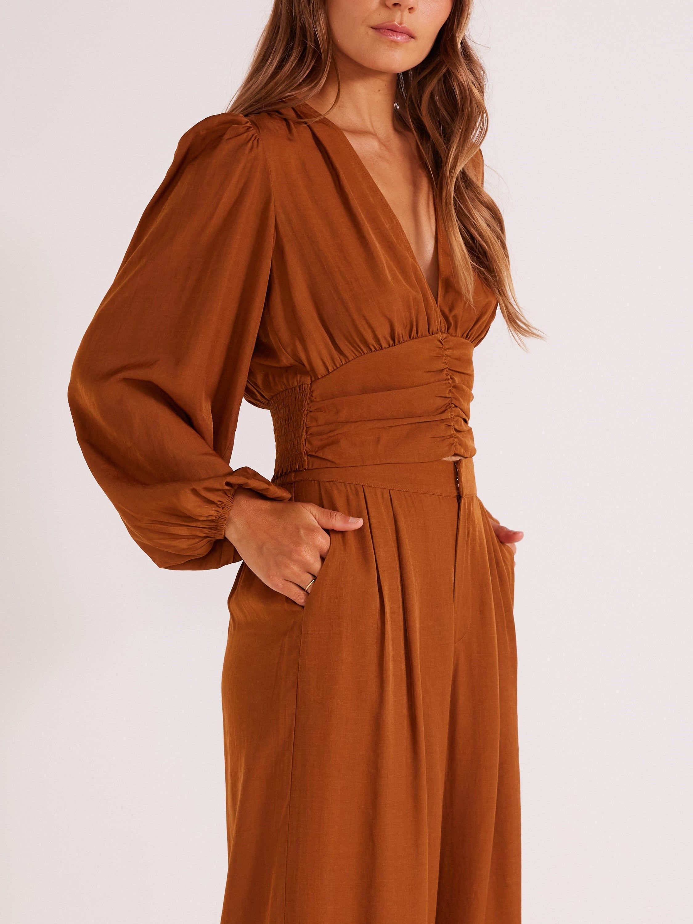 Eva Ruching Blouse sold by Plenty product image thumbnail 2