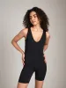 Valentina V-Neck Unitard sold by Plenty